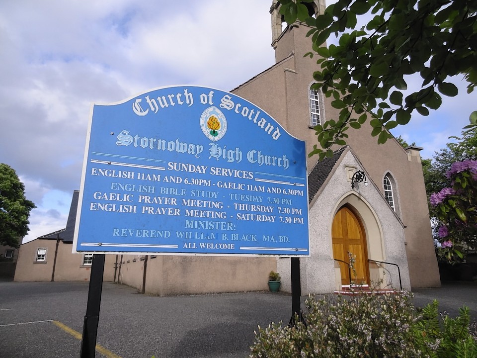 Stornoway High Church was left divided by the gay clergy debate with about 250 members leaving to join the Free Church.